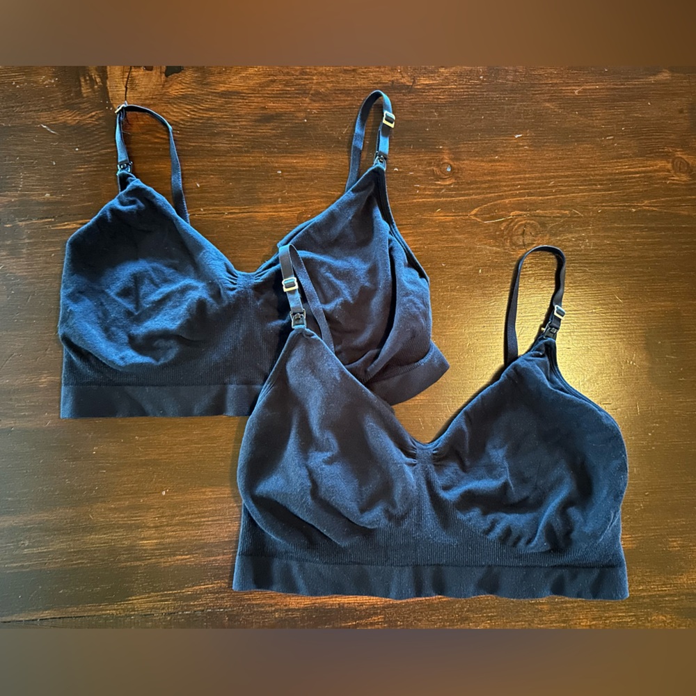 Hatch Black Bras - Set of Two